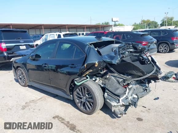 2024 Subaru WRX Premium with VIN JF1VBAH67R9811517, listed as a IAAI auction lot 43090443 with 6,947 mi miles and . Bid and sale history available at DreamBid. Image 3.