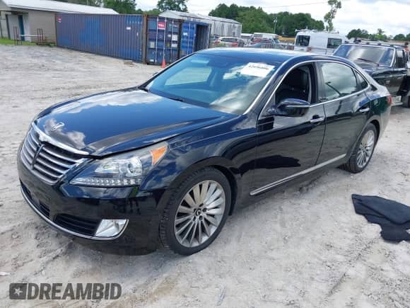 2014 Hyundai Equus Ultimate z VIN KMHGH4JH2EU082988, wystawiony jako IAAI lot #42696806 z przebiegiem 65 864 mil mil oraz . Historia ofert i sprzedaży dostępna na DreamBid. Obrazek 2.