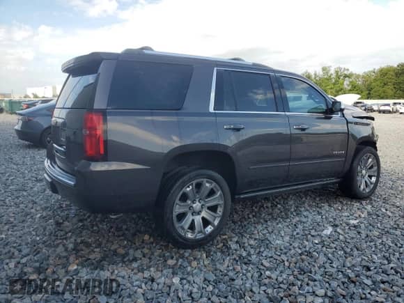 2017 Chevrolet Tahoe Premier with VIN 1GNSCCKC5HR227109, listed as a Copart auction lot 60874855 with 132,550 mi miles and Salvage title. Bid and sale history available at DreamBid. Image 3.