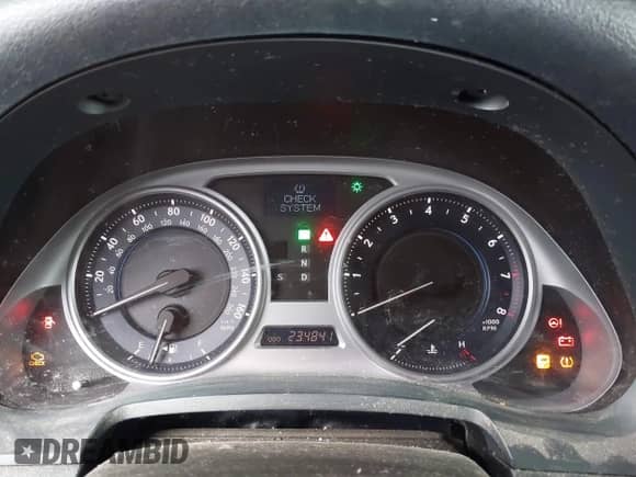 2009 Lexus IS 250 с VIN JTHBK262592083058, выставлен на аукционе IAAI как лот 43451307 с пробегом 234 841 миль миль и . История ставок и продаж доступна на DreamBid. Изображение 7.