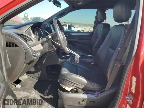 2014 Dodge Grand Caravan R/T with VIN 2C4RDGEG0ER385857, listed as a Copart auction lot 87198175 with 109,165 mi miles and Salvage title. Bid and sale history available at DreamBid. Image 7.