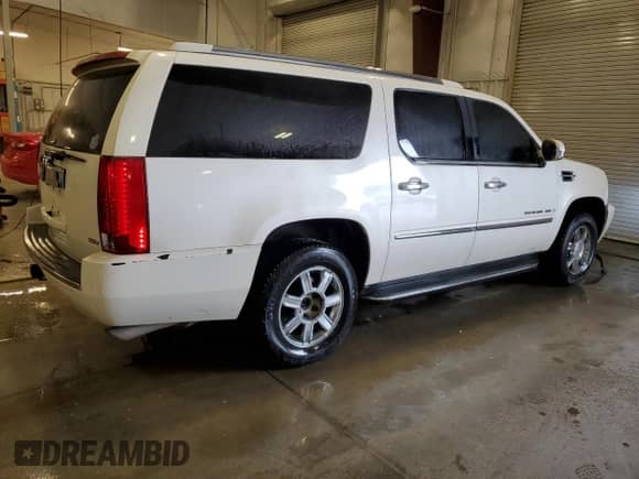 2007 Cadillac Escalade ESV with VIN 1GYFK66837R246061, listed as a Copart auction lot 60874595 with Not provided miles and Clean title. Bid and sale history available at DreamBid. Image 3.