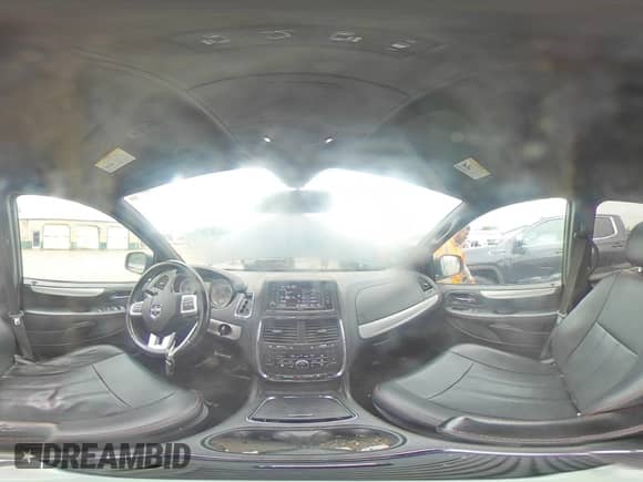 2014 Dodge Grand Caravan R/T with VIN 2C4RDGEG0ER214588, listed as a Copart auction lot 58978755 with 109,854 mi miles and Salvage title. Bid and sale history available at DreamBid. Image 15.