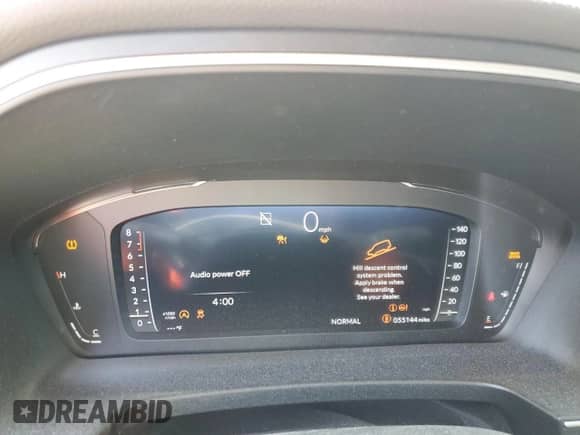 2023 Honda Pilot Elite with VIN 5FNYG1H81PB009610, listed as a Copart auction lot 71729585 with 55,144 mi miles and Salvage title. Bid and sale history available at DreamBid. Image 9.