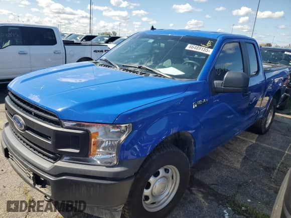 2020 Ford F-150 XL z VIN 1FTEX1EB2LKD26246, wystawiony jako Copart lot #66489155 z przebiegiem 109 918 mil mil oraz Szkoda całkowita • Salvage title. Historia ofert i sprzedaży dostępna na DreamBid. Obrazek 1.
