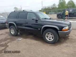 2002 Dodge Durango Sport with VIN 1B4HS38N02F193570, listed as a IAAI auction lot 42138656 with 161,411 mi miles and . Bid and sale history available at DreamBid. Image 1.