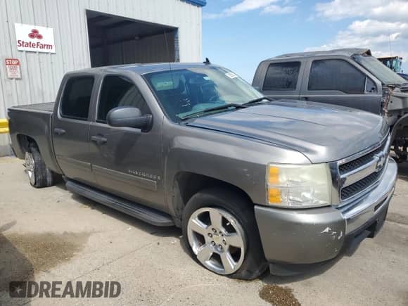 2009 Chevrolet Silverado 1500 LS with VIN 3GCEC13C99G100258, listed as a Copart auction lot 55993015 with 314,016 mi miles and Salvage title. Bid and sale history available at DreamBid. Image 4.
