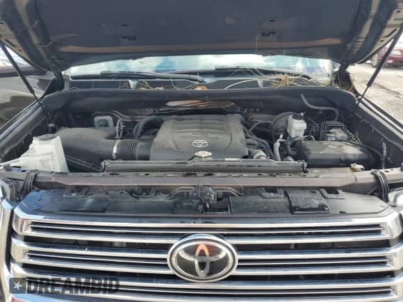 2020 Toyota Tundra Platinum с VIN 5TFGY5F15LX270602, выставлен на аукционе Copart как лот 76875064 с пробегом 54 258 миль миль и Списание • Salvage title. История ставок и продаж доступна на DreamBid. Изображение 11.