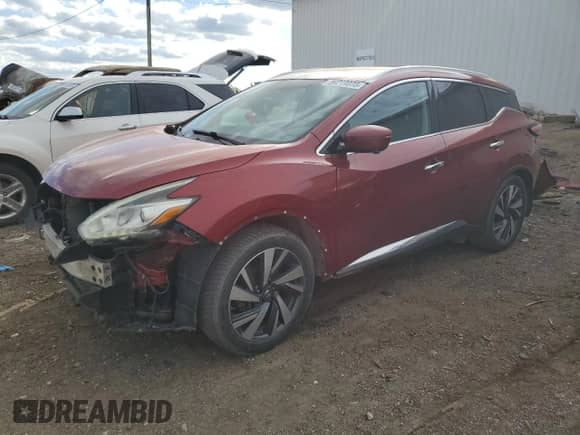 2016 Nissan Murano S with VIN 5N1AZ2MH6GN149804, listed as a Copart auction lot 86219035 with 145,756 mi miles and Clean title. Bid and sale history available at DreamBid. Image 1.