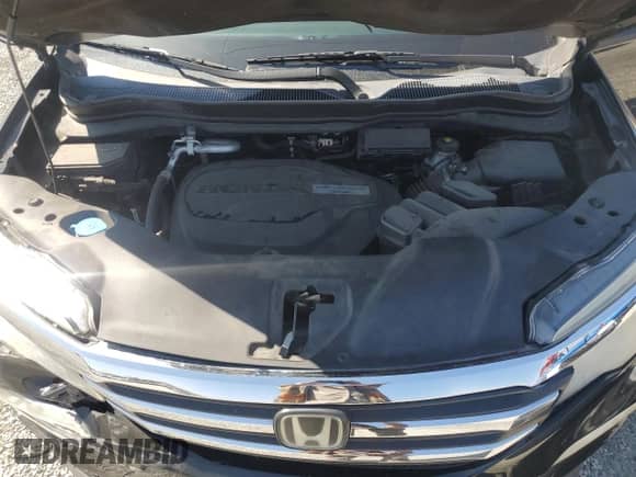 2017 Honda Pilot EX-L with VIN 5FNYF5H68HB047149, listed as a Copart auction lot 73591384 with 112,458 mi miles and Salvage title. Bid and sale history available at DreamBid. Image 13.