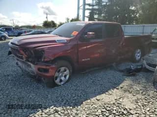 2023 Ram 1500 Big Horn with VIN 1C6SRFMT3PN520087, listed as a Copart auction lot 67782295 with Not provided miles and Salvage title. Bid and sale history available at DreamBid. Image 1.