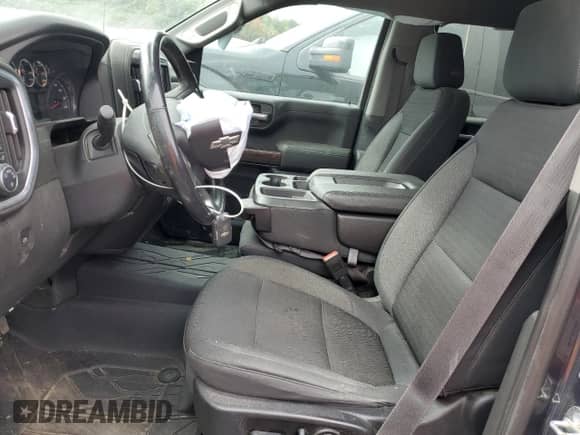 2019 Chevrolet Silverado 1500 RST with VIN 3GCUYEED2KG271837, listed as a Copart auction lot 80730465 with Not provided miles and Salvage title. Bid and sale history available at DreamBid. Image 7.