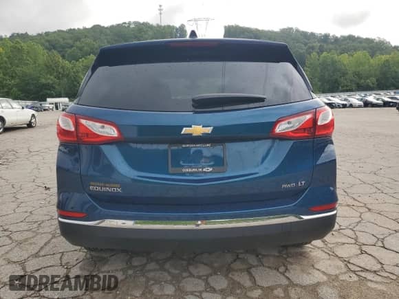 2020 Chevrolet Equinox LT z VIN 2GNAXUEV3L6177981, wystawiony jako Copart lot #65234775 z przebiegiem 55 516 mil mil oraz Szkoda całkowita • Salvage title. Historia ofert i sprzedaży dostępna na DreamBid. Obrazek 6.