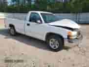 2001 GMC Sierra 1500 SL with VIN 1GTEC14W41Z107955, listed as a Copart auction lot 52392075 with 118,305 mi miles and Salvage title. Bid and sale history available at DreamBid. Image 4.