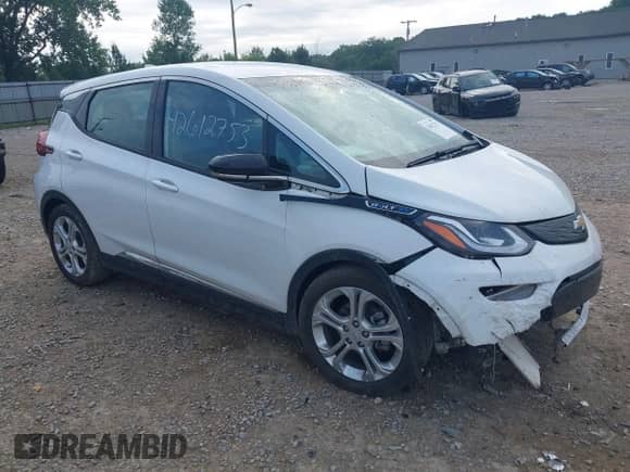 2021 Chevrolet Bolt EV LT с VIN 1G1FY6S09M4114802, выставлен на аукционе IAAI как лот 42612753 с пробегом 12 770 миль миль и . История ставок и продаж доступна на DreamBid. Изображение 1.