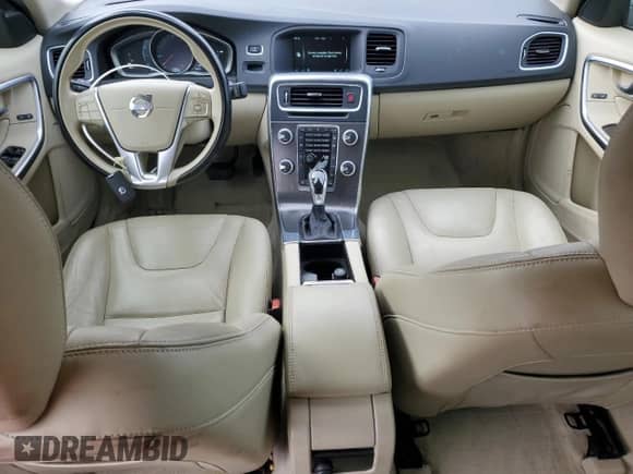2015 Volvo S60 T5 Drive-E Premier with VIN YV140MFK9F2357136, listed as a Copart auction lot 80853495 with 106,284 mi miles and Salvage title. Bid and sale history available at DreamBid. Image 8.