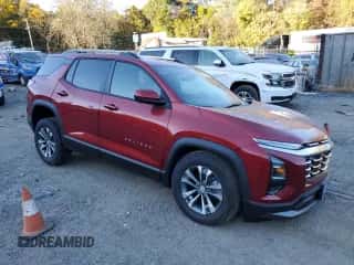 2025 Chevrolet Equinox FWD LT z VIN 3GNAXHEG9SL112443, wystawiony jako Copart lot #77518724 z przebiegiem 12 mil mil oraz Szkoda całkowita • Salvage title. Historia ofert i sprzedaży dostępna na DreamBid. Obrazek 4.