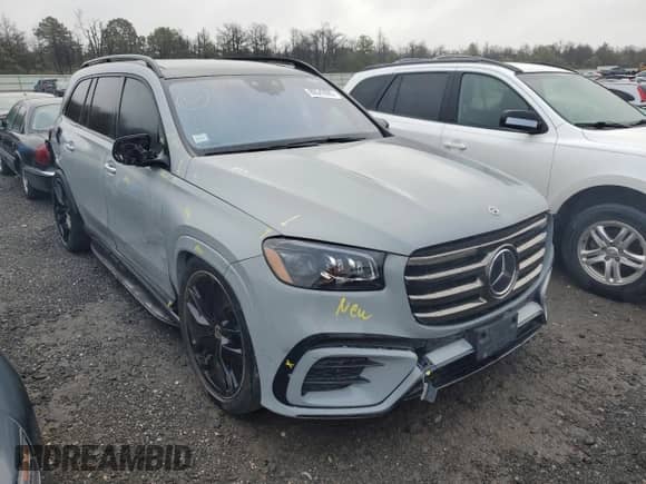 2024 Mercedes-Benz GLS 580 z VIN 4JGFF8FE8RB059904, wystawiony jako Copart lot #86542885 z przebiegiem 30 472 mil mil oraz Nie do naprawy • Non repairable. Historia ofert i sprzedaży dostępna na DreamBid. Obrazek 4.