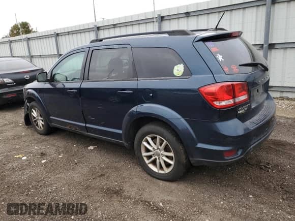 2013 Dodge Journey SXT with VIN 3C4PDCBB8DT533709, listed as a Copart auction lot 80501465 with 192,610 mi miles and Clean title. Bid and sale history available at DreamBid. Image 2.