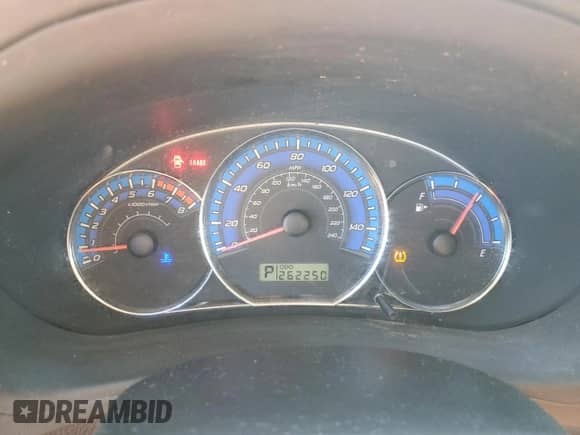 2009 Subaru Forester X with VIN JF2SH63629H781107, listed as a Copart auction lot 86444185 with 262,250 mi miles and Clean title. Bid and sale history available at DreamBid. Image 9.