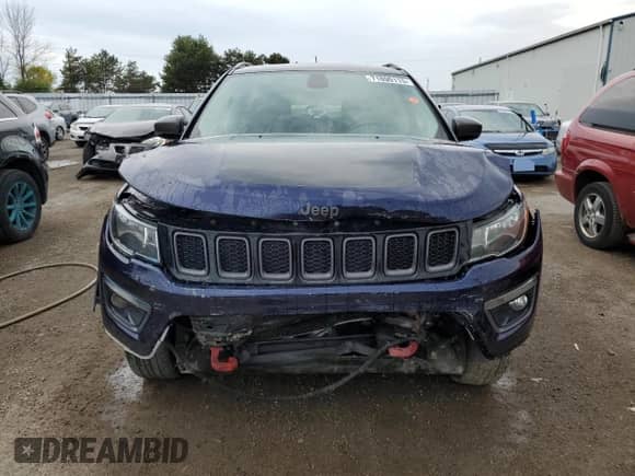 2018 Jeep Compass Trailhawk z VIN 3C4NJDDB3JT417204, wystawiony jako Copart lot #71890115 z przebiegiem 152 858 mil mil oraz Szkoda całkowita • Salvage title. Historia ofert i sprzedaży dostępna na DreamBid. Obrazek 5.