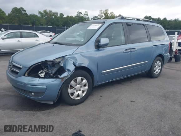 2007 Hyundai Entourage GLS с VIN KNDMC233X76041480, выставлен на аукционе IAAI как лот 43276624 с пробегом 142 645 миль миль и . История ставок и продаж доступна на DreamBid. Изображение 2.