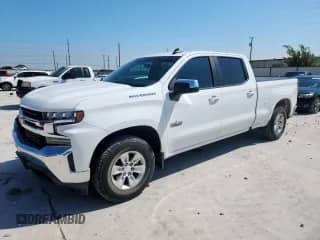 2019 Chevrolet Silverado 1500 LT z VIN 1GCPWCED3KZ350456, wystawiony jako Copart lot #69980035 z przebiegiem 61 049 mil mil oraz Szkoda całkowita • Salvage title. Historia ofert i sprzedaży dostępna na DreamBid. Obrazek 1.