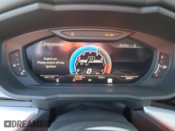 2020 Lamborghini Urus with VIN ZPBUA1ZL6LLA08780, listed as a Copart auction lot 42331455 with 37,749 mi miles and Salvage title. Bid and sale history available at DreamBid. Image 9.