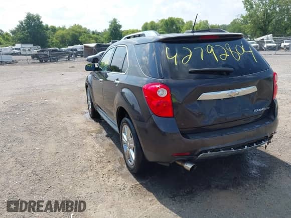 2015 Chevrolet Equinox LTZ with VIN 2GNFLDE33F6224639, listed as a IAAI auction lot 42792804 with 89,308 mi miles and . Bid and sale history available at DreamBid. Image 3.