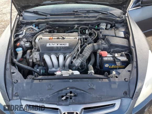 2005 Honda Accord LX with VIN 1HGCM55475A111433, listed as a Copart auction lot 43371575 with 198,408 mi miles and Salvage title. Bid and sale history available at DreamBid. Image 11.