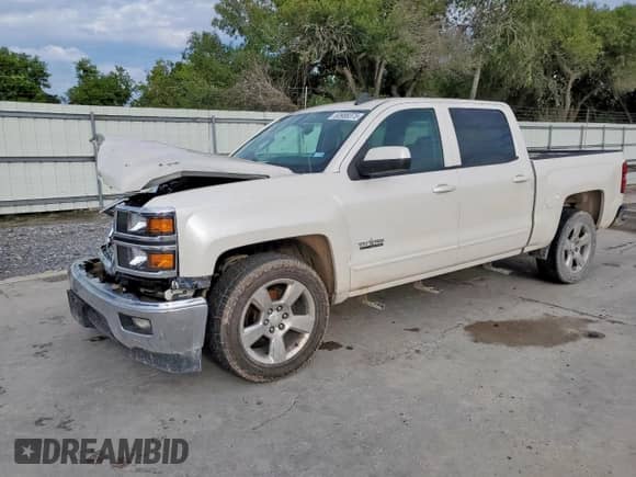 2015 Chevrolet Silverado 1500 LT z VIN 3GCPCREC6FG401277, wystawiony jako Copart lot #83988375 z przebiegiem Nie podano mil oraz Szkoda całkowita • Salvage title. Historia ofert i sprzedaży dostępna na DreamBid. Obrazek 1.