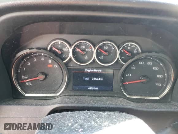 2021 Chevrolet Silverado 1500 LT с VIN 1GCRYDEKXMZ371220, выставлен на аукционе Copart как лот 78602964 с пробегом 69 190 миль миль и Списание • Salvage title. История ставок и продаж доступна на DreamBid. Изображение 9.
