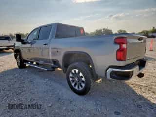 2024 Chevrolet Silverado 2500HD LT z VIN 2GC4YNEY0R1187053, wystawiony jako Copart lot #71358725 z przebiegiem 23 055 mil mil oraz Szkoda całkowita • Salvage title. Historia ofert i sprzedaży dostępna na DreamBid. Obrazek 2.