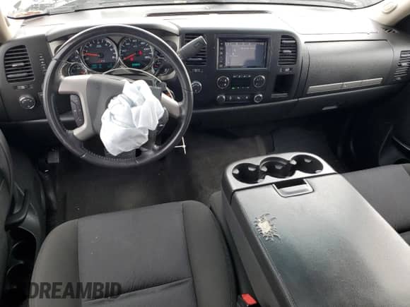 2010 Chevrolet Silverado 1500 LT with VIN 1GCSKSE35AZ123274, listed as a Copart auction lot 84593625 with 123,761 mi miles and Salvage title. Bid and sale history available at DreamBid. Image 8.