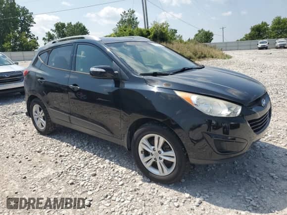 2012 Hyundai Tucson GLS with VIN KM8JUCAC5CU529911, listed as a Copart auction lot 67259395 with Not provided miles and Salvage title. Bid and sale history available at DreamBid. Image 4.