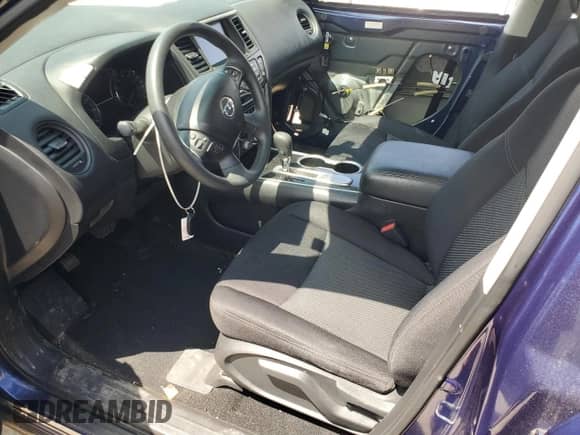 2018 Nissan Pathfinder S with VIN 5N1DR2MN9JC650384, listed as a Copart auction lot 59027334 with 100,619 mi miles and Salvage title. Bid and sale history available at DreamBid. Image 7.