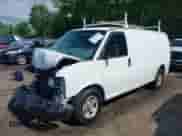 2004 Chevrolet Express Cargo with VIN 1GCFG15X041163524, listed as a IAAI auction lot 42206916 with 150,765 mi miles and . Bid and sale history available at DreamBid. Image 17.