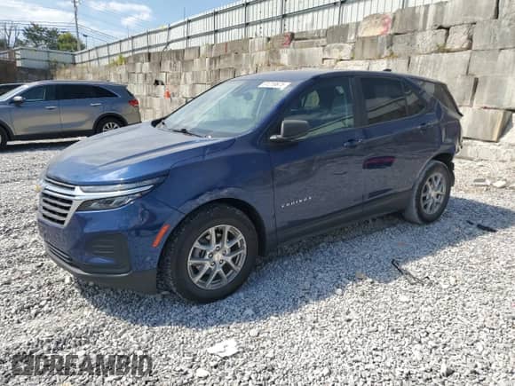 2022 Chevrolet Equinox LS с VIN 3GNAXHEV9NS231005, выставлен на аукционе Copart как лот 81219675 с пробегом 32 395 миль миль и Списание • Salvage title. История ставок и продаж доступна на DreamBid. Изображение 1.