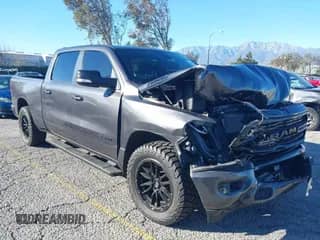 2020 Ram 1500 Big Horn with VIN 1C6SRFMT6LN118624, listed as a IAAI auction lot 41297156 with 64,607 mi miles and . Bid and sale history available at DreamBid. Image 1.