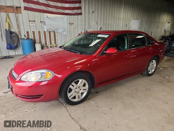2015 Chevrolet Impala LT with VIN 2G1WB5E33F1162618, listed as a Copart auction lot 81429325 with 124,371 mi miles and Clean title. Bid and sale history available at DreamBid. Image 1.
