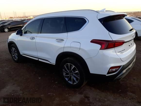 2020 Hyundai Santa Fe Limited with VIN 5NMS53AD1LH165881, listed as a Copart auction lot 70551872 with 24,357 mi miles and . Bid and sale history available at DreamBid. Image 2.
