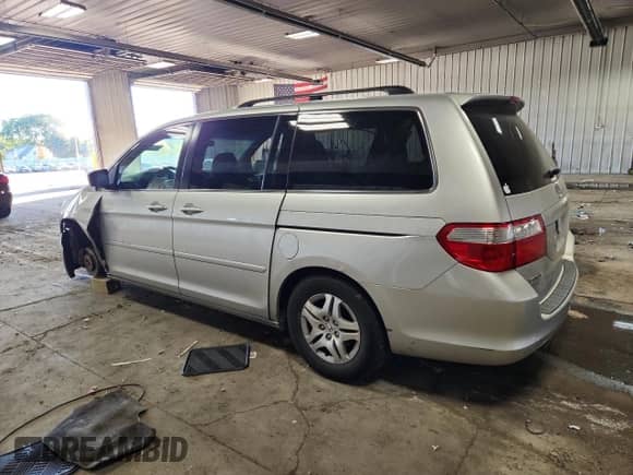 2007 Honda Odyssey EX-L с VIN 5FNRL38707B119874, выставлен на аукционе Copart как лот 82385185 с пробегом 221 416 миль миль и На запчасти • Non repairable. История ставок и продаж доступна на DreamBid. Изображение 2.