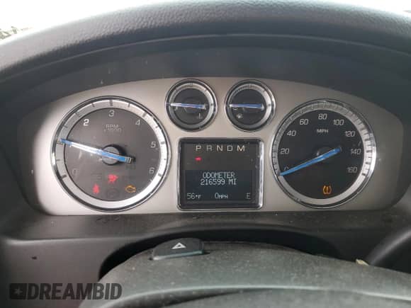 2009 Cadillac Escalade with VIN 1GYFK132X9R147954, listed as a Copart auction lot 57889875 with 216,599 mi miles and Clean title. Bid and sale history available at DreamBid. Image 9.