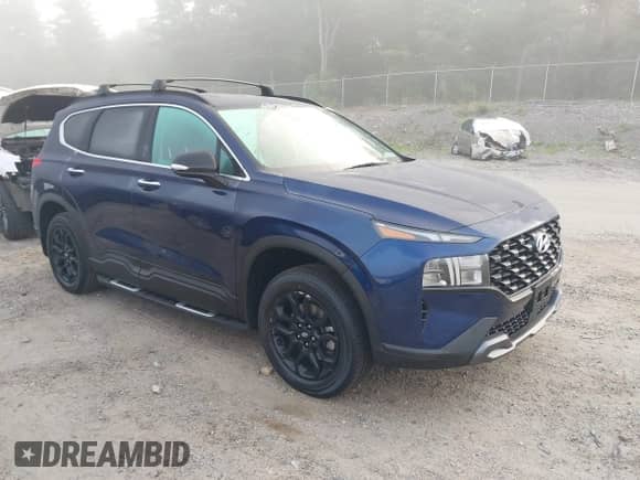 2023 Hyundai Santa Fe XRT with VIN 5NMS6DAJ9PH509987, listed as a IAAI auction lot 42975001 with 25,625 mi miles and . Bid and sale history available at DreamBid. Image 1.