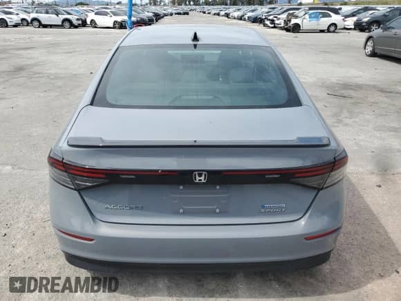 2023 Honda Accord Sport with VIN 1HGCY2F54PA038387, listed as a Copart auction lot 49392055 with 24,061 mi miles and Non repairable. Bid and sale history available at DreamBid. Image 6.