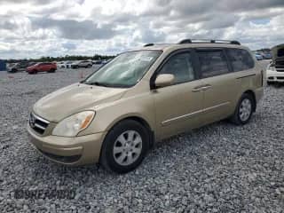 2007 Hyundai Entourage GLS with VIN KNDMC233676036924, listed as a Copart auction lot 82183145 with 266,199 mi miles and Salvage title. Bid and sale history available at DreamBid. Image 1.