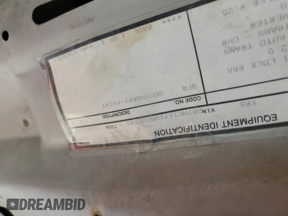 1998 Dodge 1500 z VIN 3B7HC16Y1WM205541, wystawiony jako Copart lot #62191735 z przebiegiem 113 610 mil mil oraz Nie do naprawy • Non repairable. Historia ofert i sprzedaży dostępna na DreamBid. Obrazek 12.