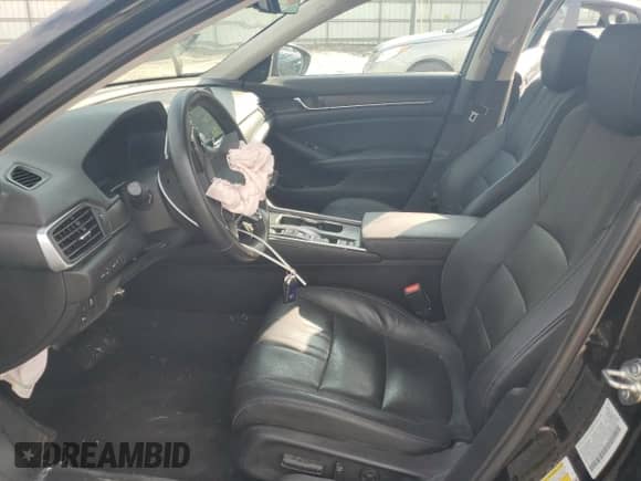 2018 Honda Accord Touring with VIN 1HGCV3F93JA012081, listed as a Copart auction lot 64987215 with 72,199 mi miles and Salvage title. Bid and sale history available at DreamBid. Image 7.