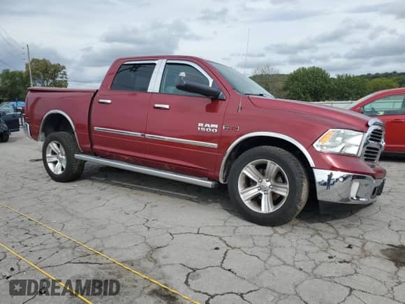 2014 Ram 1500 Big Horn z VIN 1C6RR7LM7ES367856, wystawiony jako Copart lot #81735415 z przebiegiem 96 697 mil mil oraz Szkoda całkowita • Salvage title. Historia ofert i sprzedaży dostępna na DreamBid. Obrazek 4.