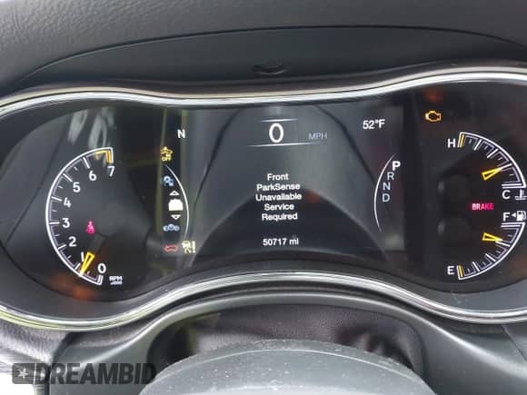 2020 Jeep Grand Cherokee Trailhawk with VIN 1C4RJFLG0LC360145, listed as a IAAI auction lot 41816095 with 50,717 mi miles and . Bid and sale history available at DreamBid. Image 7.